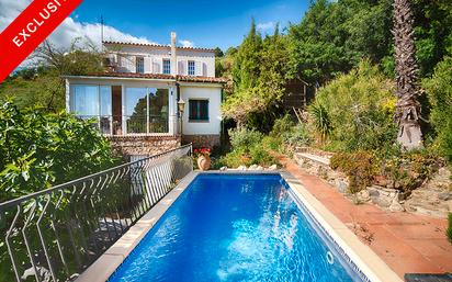 Swimming pool of House or chalet for sale in El Port de la Selva  with Air Conditioner, Heating and Private garden