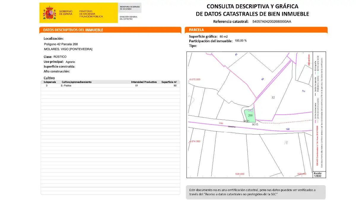 Residencial en venta en MOLAIS-CABRAL, -1, Cabral - Candeán