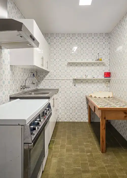 Küche von Wohnung zum Verkauf in San Sebastián de los Reyes mit Klimaanlage, Heizung und Parkett