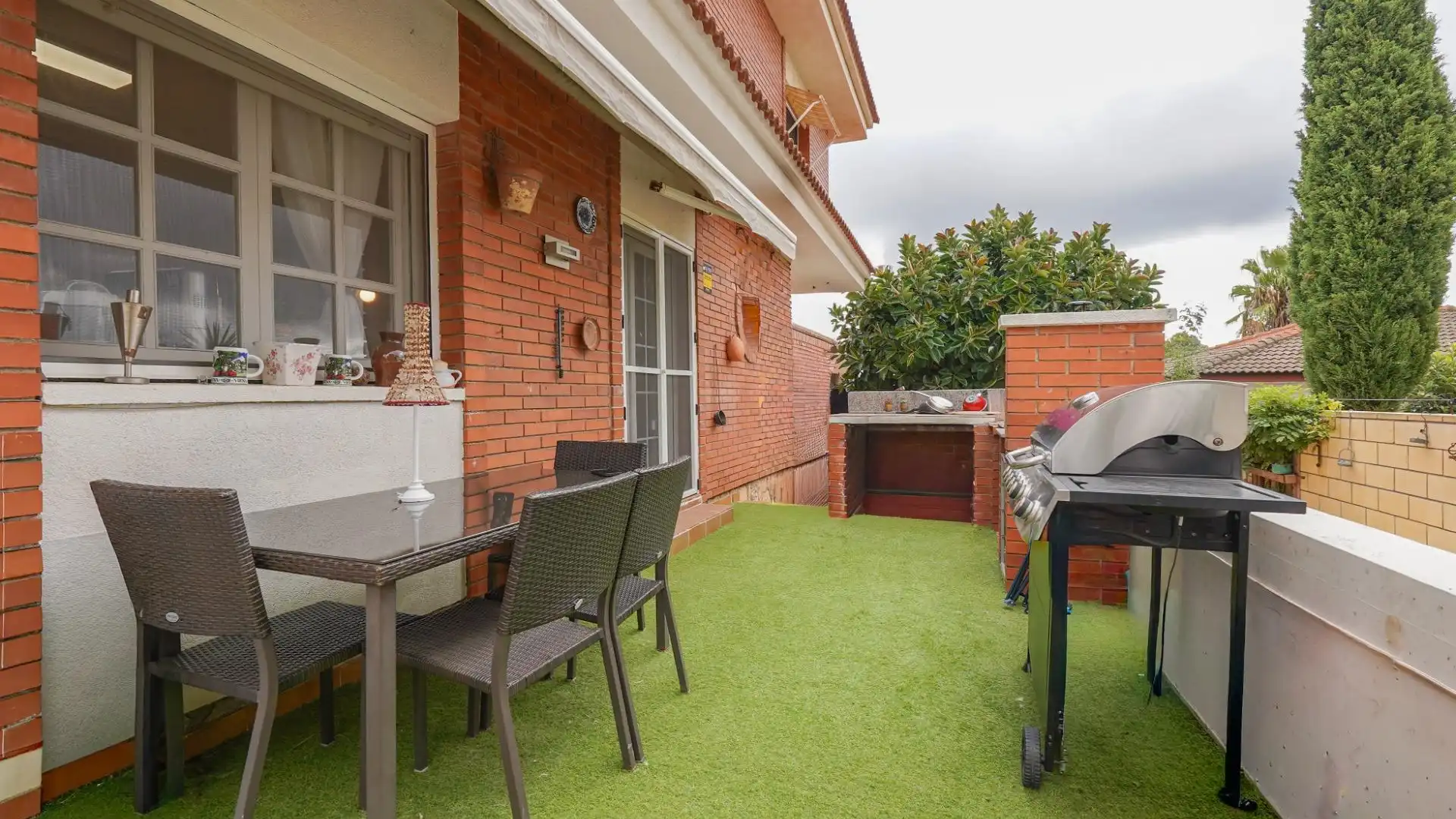 Terraza de Casa o chalet en venta en Mont-roig del Camp con Aire acondicionado, Jardín privado y Terraza