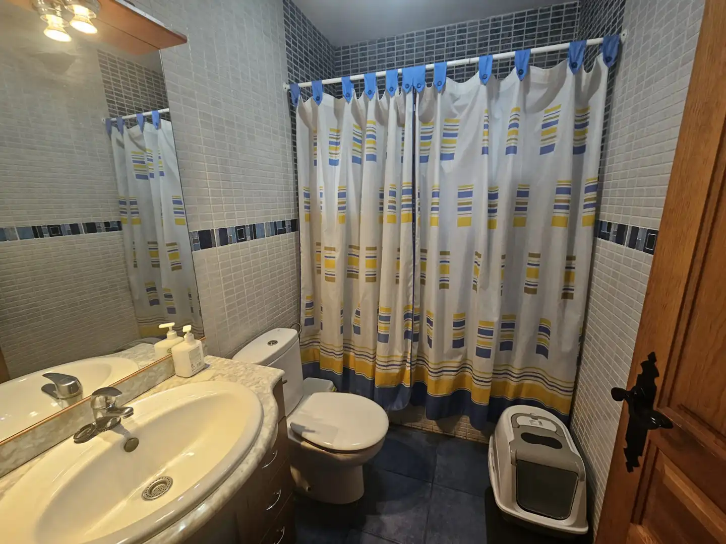 Baño de Casa o chalet en venta en Fuentenovilla con Jardín privado, Piscina y Amueblado