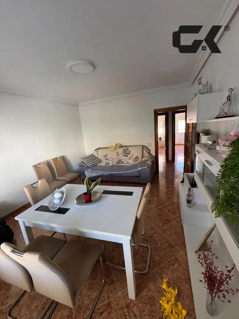 Sala de estar de Casa adosada en venta en Murcia