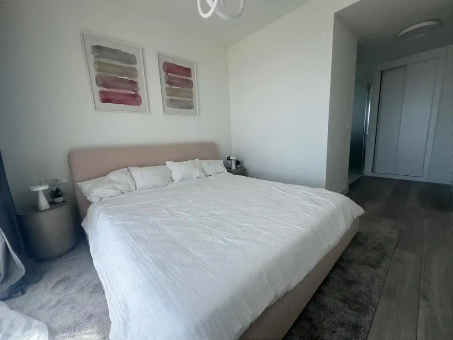 Schlafzimmer von Wohnung zur Miete in Estepona mit Klimaanlage, Möbliert und Ofen