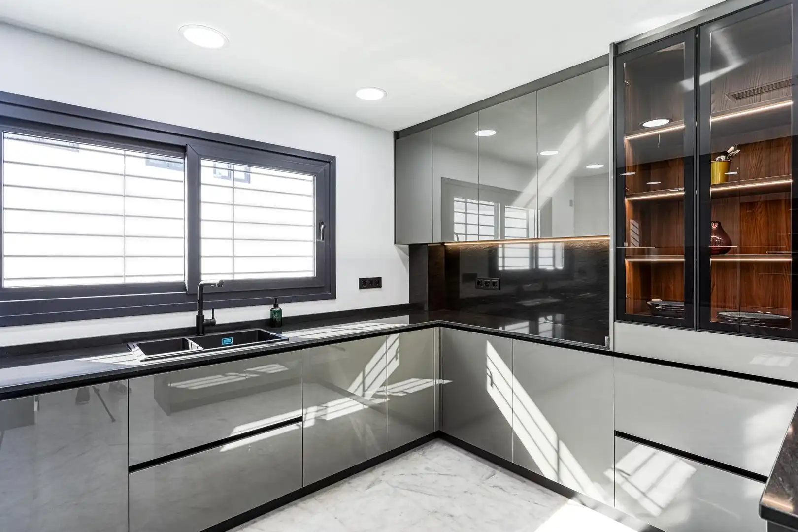 Cocina de Casa o chalet en venta en Mijas con Aire acondicionado, Calefacción y Terraza