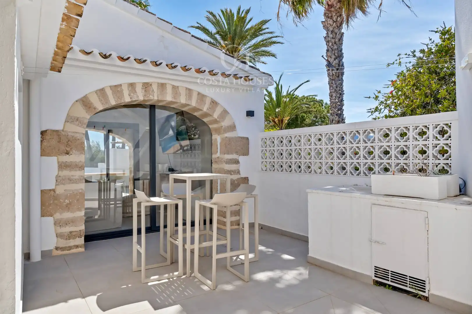 Terrace of Houses for sale in Jávea / Xàbia  with Air Conditioner, Heating and Private garden