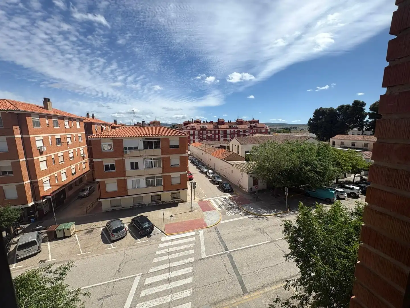 Vista exterior de Piso en venta en Almansa con Calefacción, Amueblado y Alarma