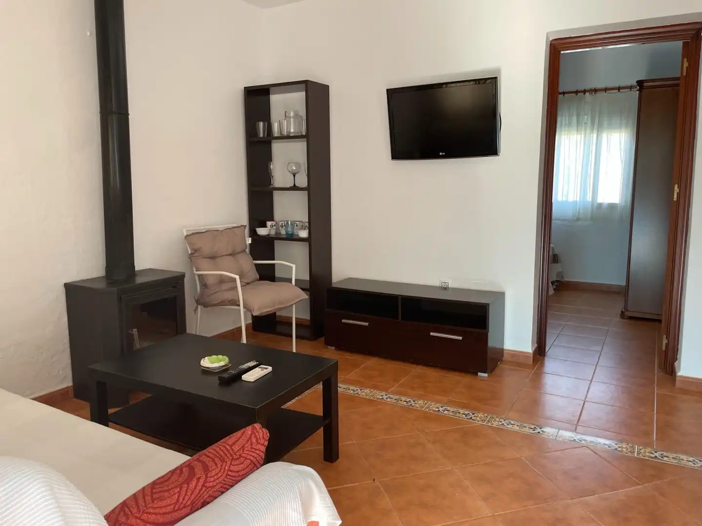 Sala d'estar de Finca rústica en venda en Tarifa amb Aire condicionat, Calefacció i Jardí privat
