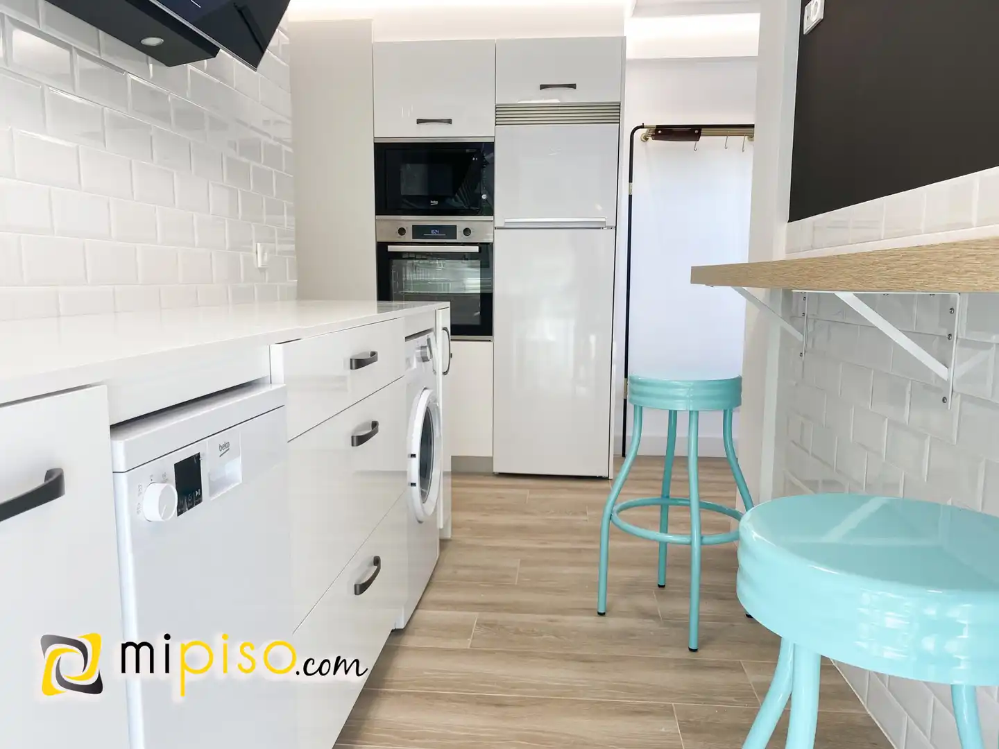 Küche von Wohnung zum Verkauf in Laredo mit Terrasse und Möbliert