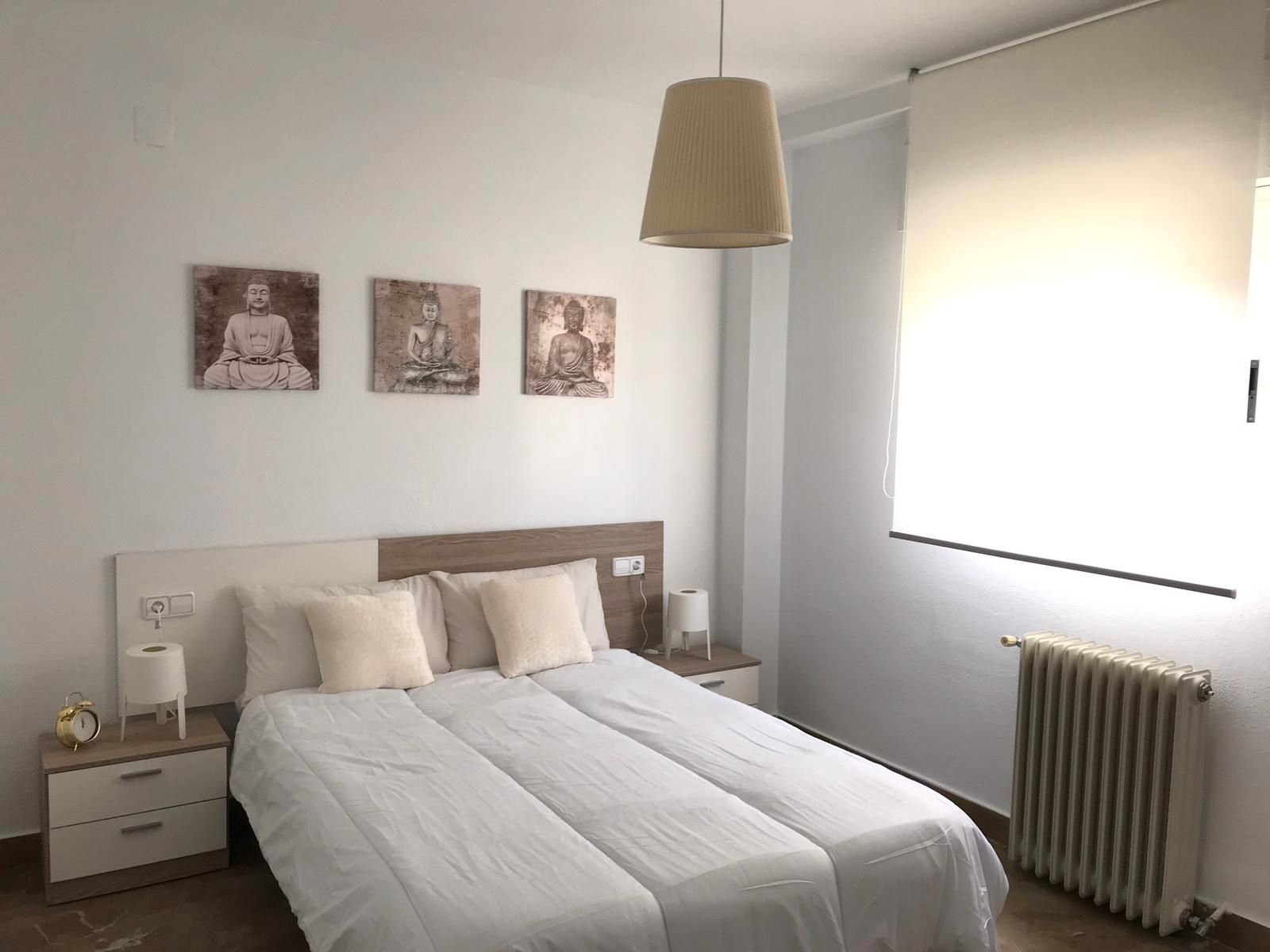 Bedroom of Apartment to rent in  Granada Capital  with Heating, Terrace and Furnished