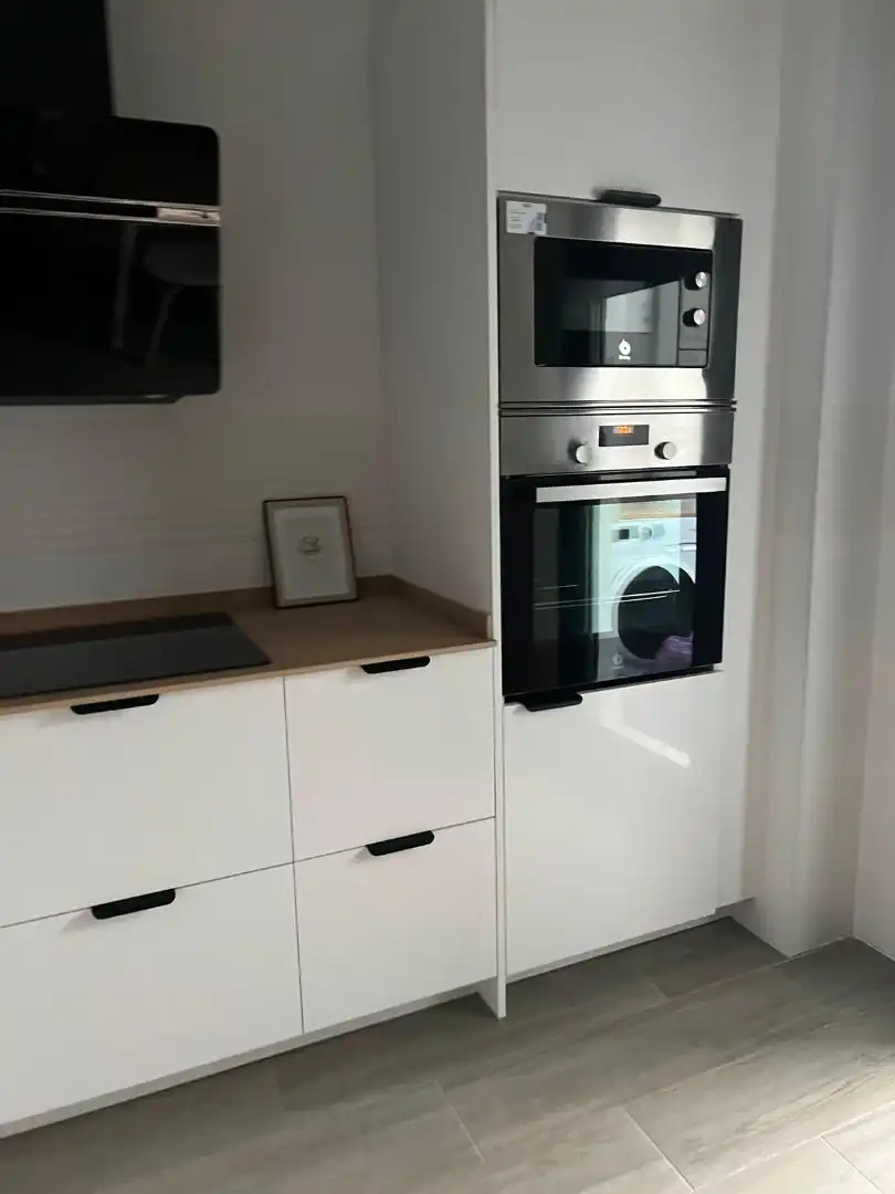 Kitchen of Flat for sale in La Rinconada  with Terrace, Swimming Pool and Balcony