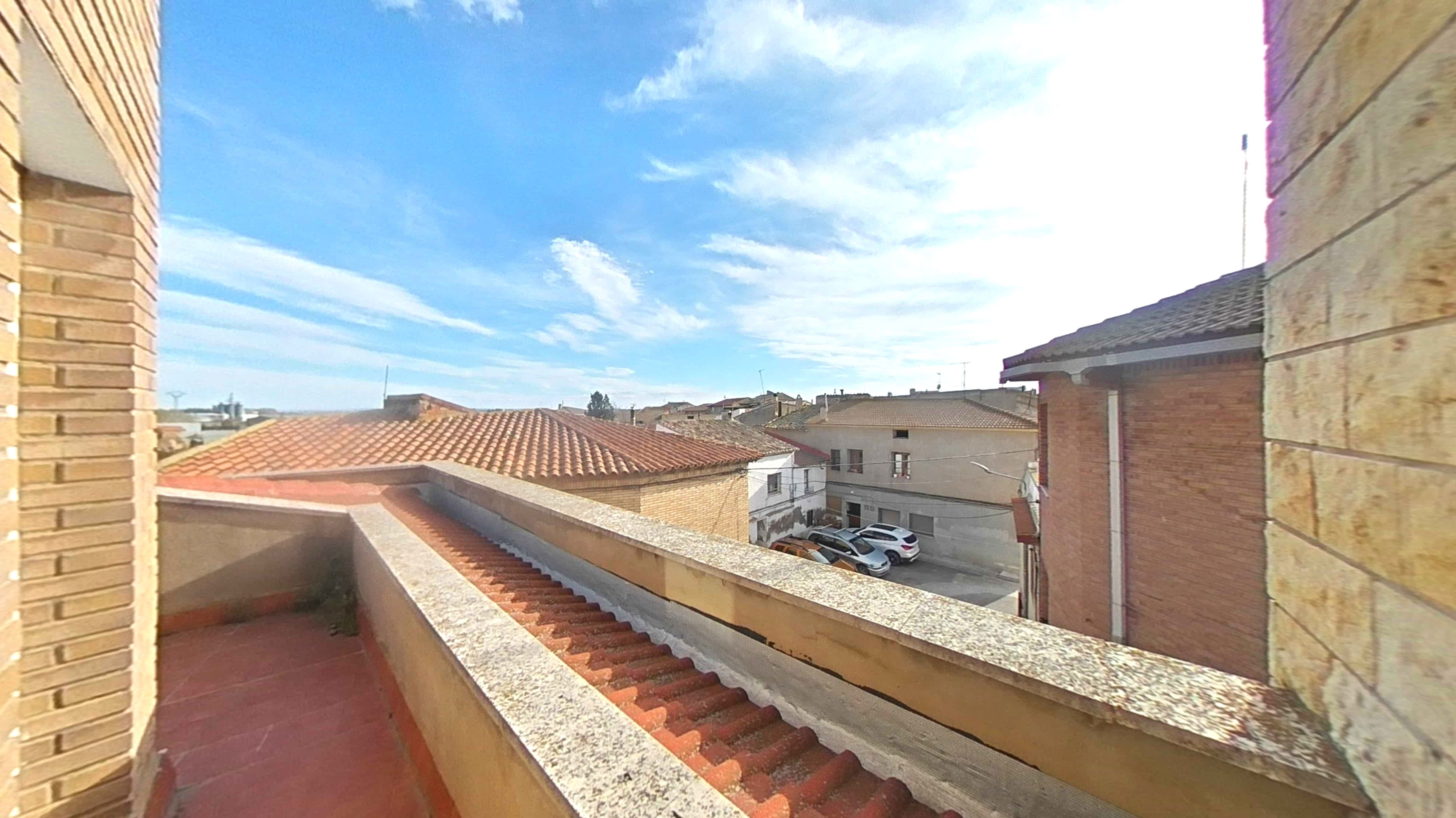 Vista exterior de Pis en venda en Boquiñeni amb Calefacció i Terrassa