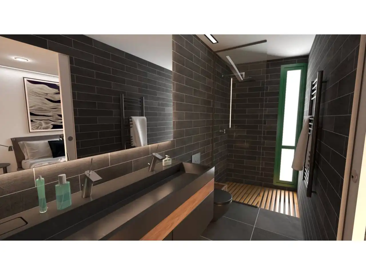 Baño de Casa o chalet en venta en Sabadell con Aire acondicionado y Calefacción