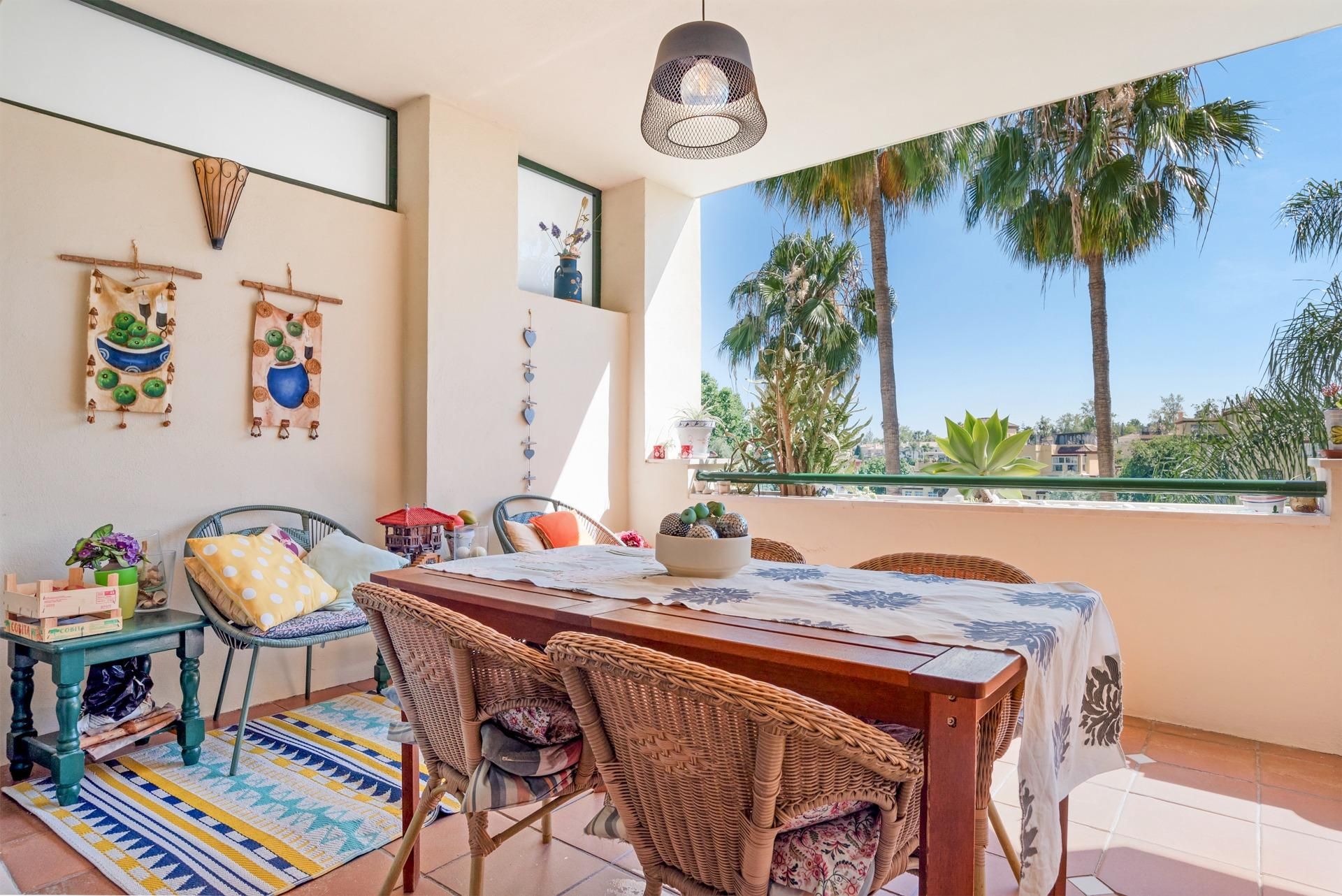 Terrace of Flat for sale in Marbella  with Private garden, Terrace and Storage room