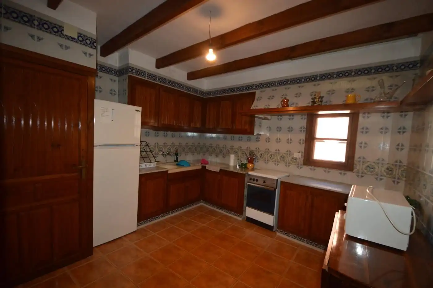 Cocina de Casa adosada en venta en Xert con Terraza, Trastero y Balcón