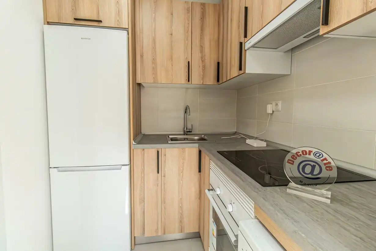 Kitchen of Flat for sale in Madrid  with Air Conditioner, Heating and Furnished