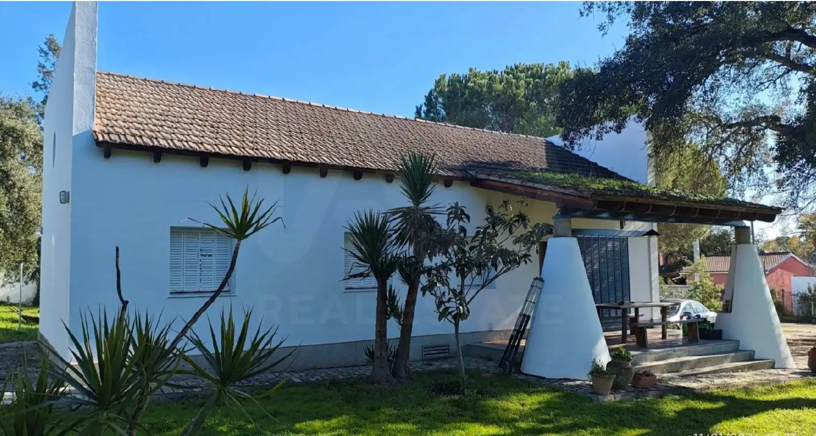 Vista exterior de Casa o xalet en venda en Beas amb Aire condicionat, Calefacció i Terrassa