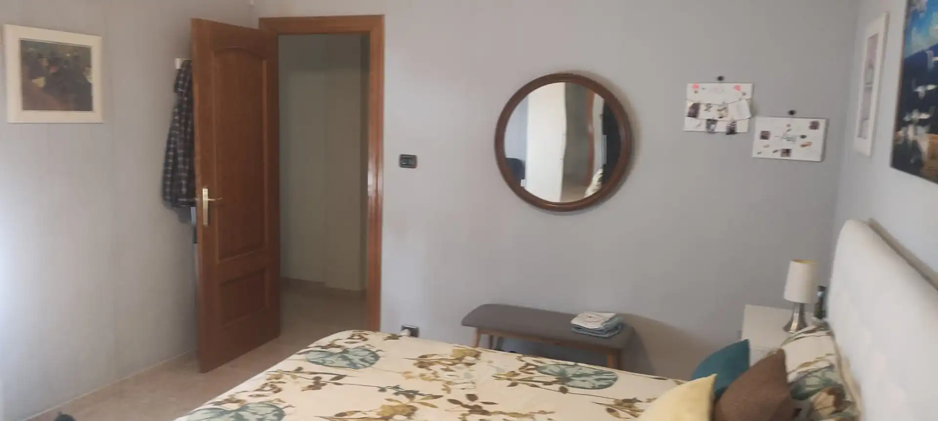 Schlafzimmer von Wohnung zum Verkauf in Burriana / Borriana mit Klimaanlage, Möbliert und Ofen