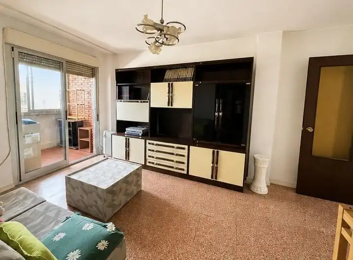 Sala de estar de Piso en venta en Torrejón de Ardoz con Terraza