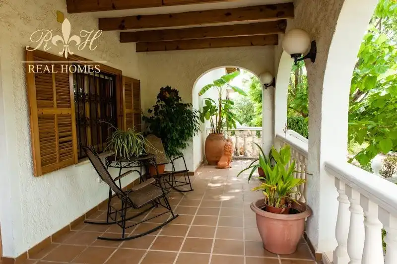 Terrace of Houses for sale in L'Alfàs del Pi  with Air Conditioner, Terrace and Swimming Pool