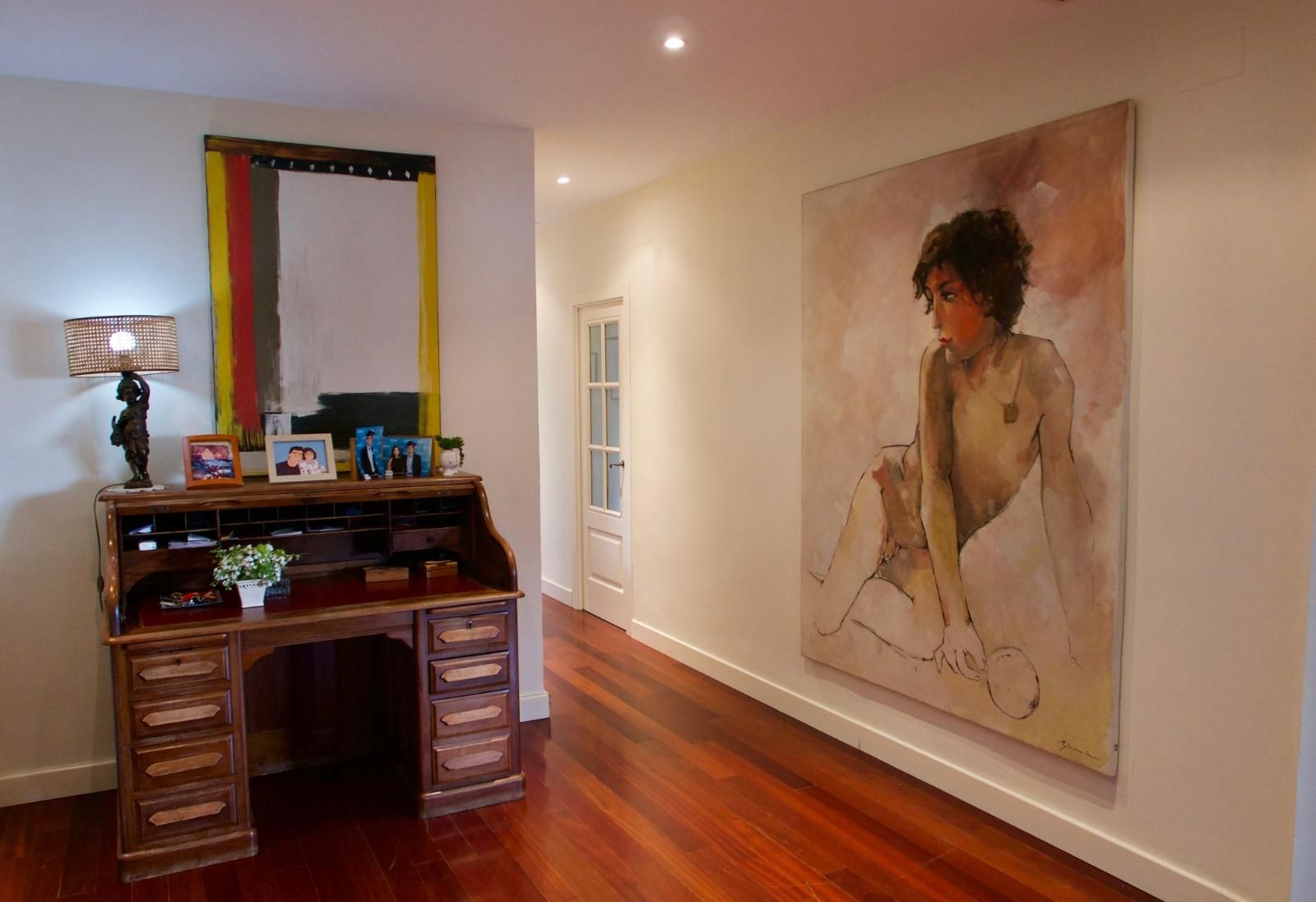 Sala d'estar de Pis en venda en  Valencia Capital amb Parquet