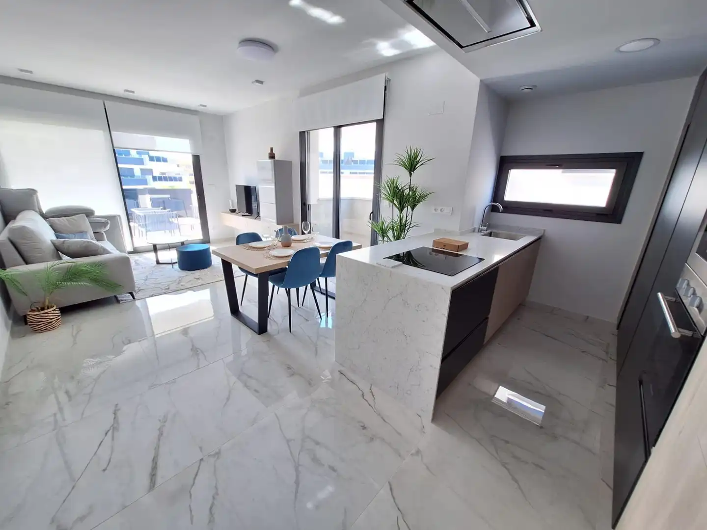 Cocina de Apartamento en venta en Orihuela con Terraza