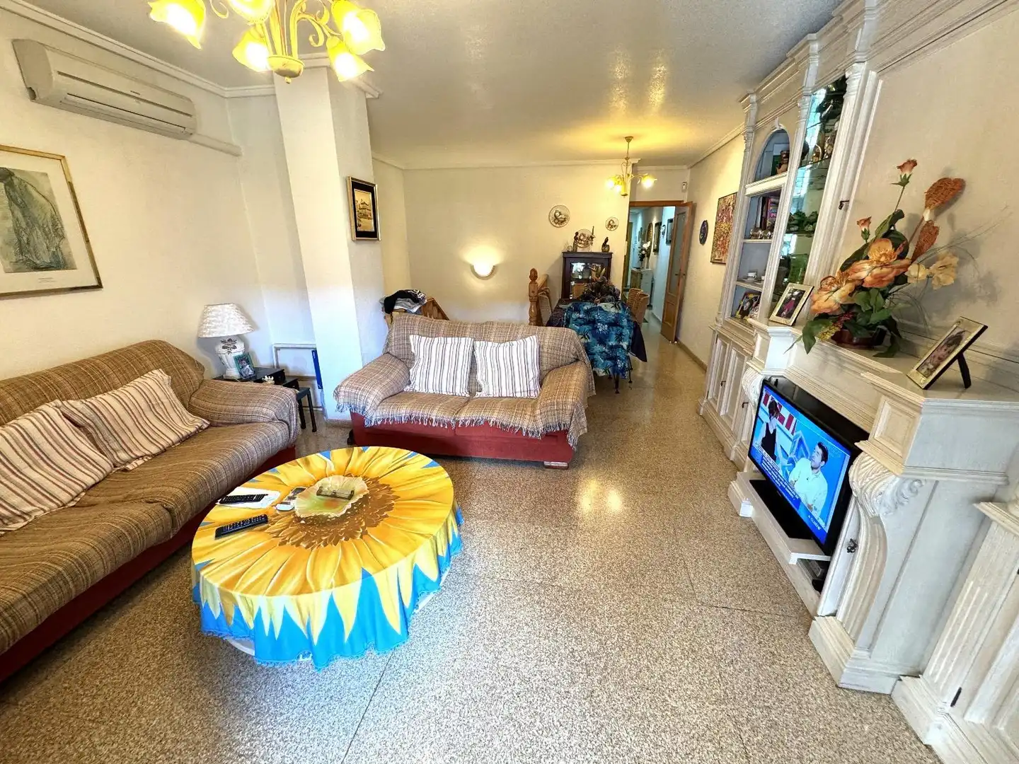 Sala d'estar de Dúplex en venda en Guardamar del Segura amb Aire condicionat, Terrassa i Balcó