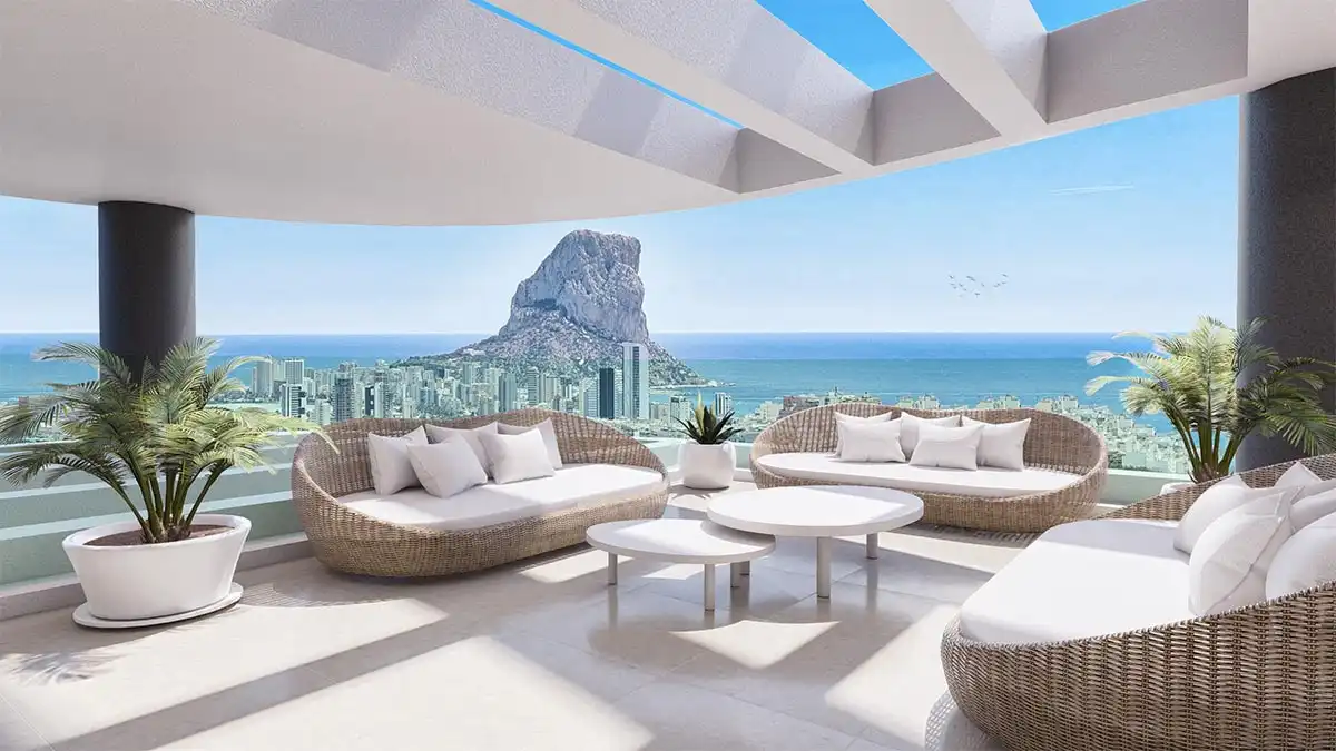 Ático con jardín en venta en Canuta