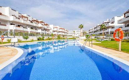 Vista exterior de Apartament en venda en Pulpí amb Aire condicionat, Terrassa i Piscina