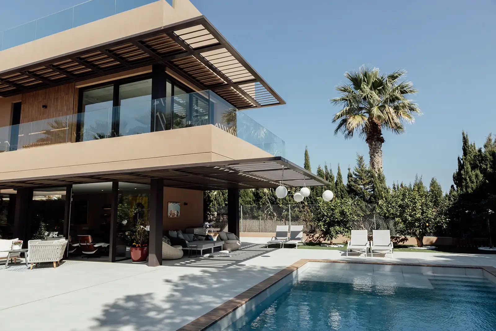 Terraza de Casa o chalet en venta en Alicante / Alacant con Aire acondicionado, Calefacción y Jardín privado