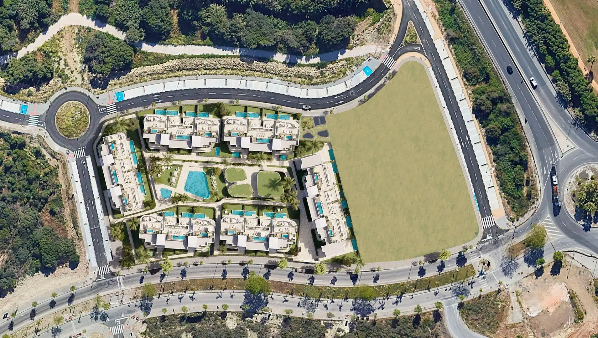 Vista exterior de Apartament en venda en Estepona