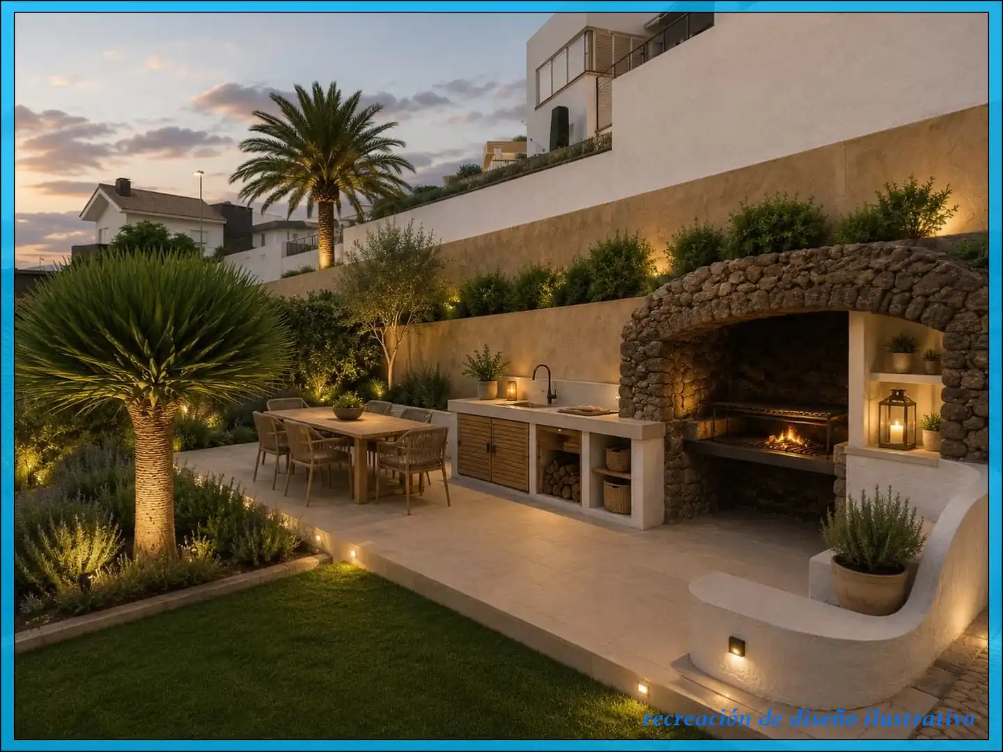 Terraza de Casa o chalet en venta en El Rosario con Aire acondicionado, Jardín privado y Terraza