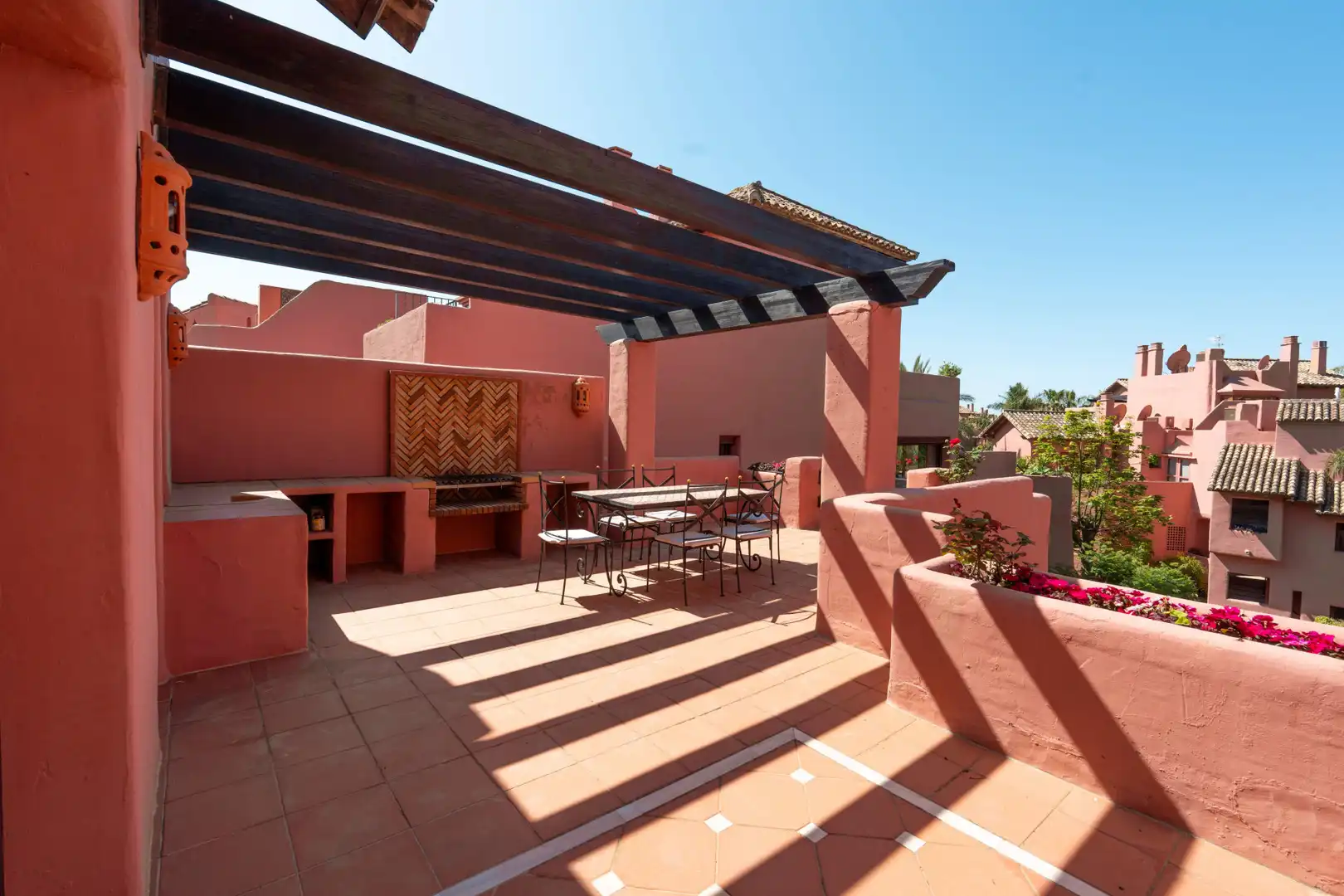 Terrace of Attic for sale in Estepona  with Air Conditioner, Terrace and Swimming Pool