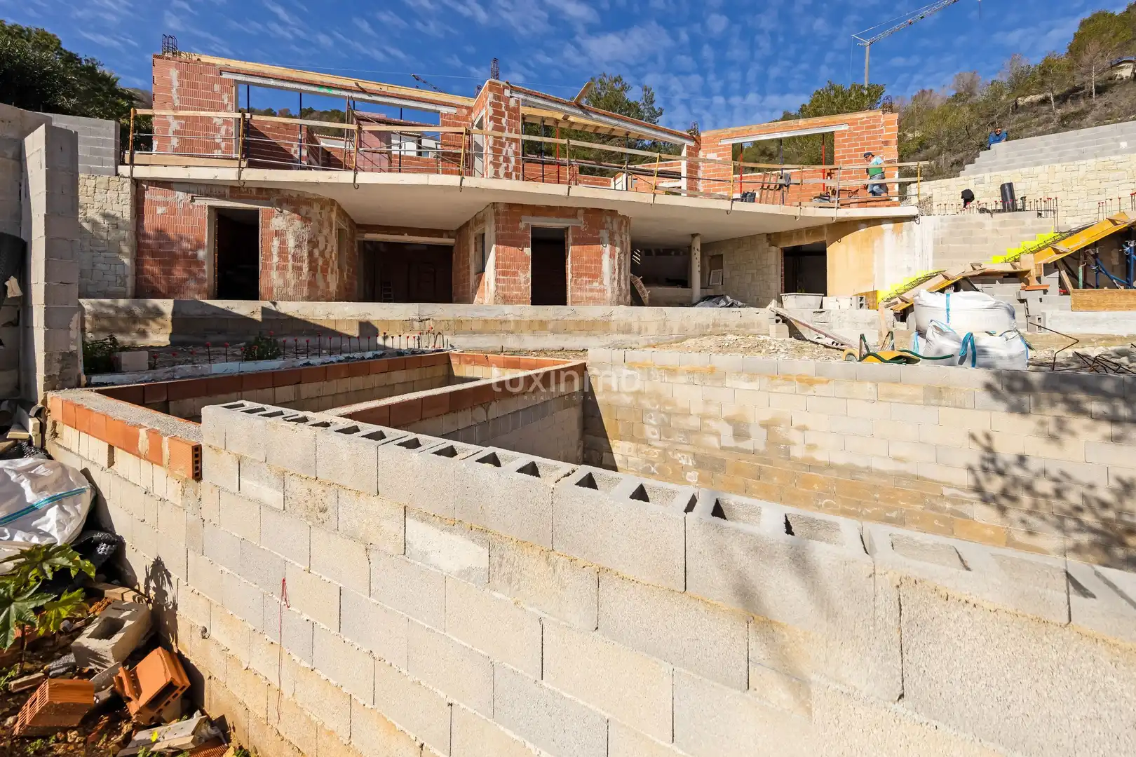 Exterior view of Houses for sale in Jávea / Xàbia  with Air Conditioner, Heating and Terrace