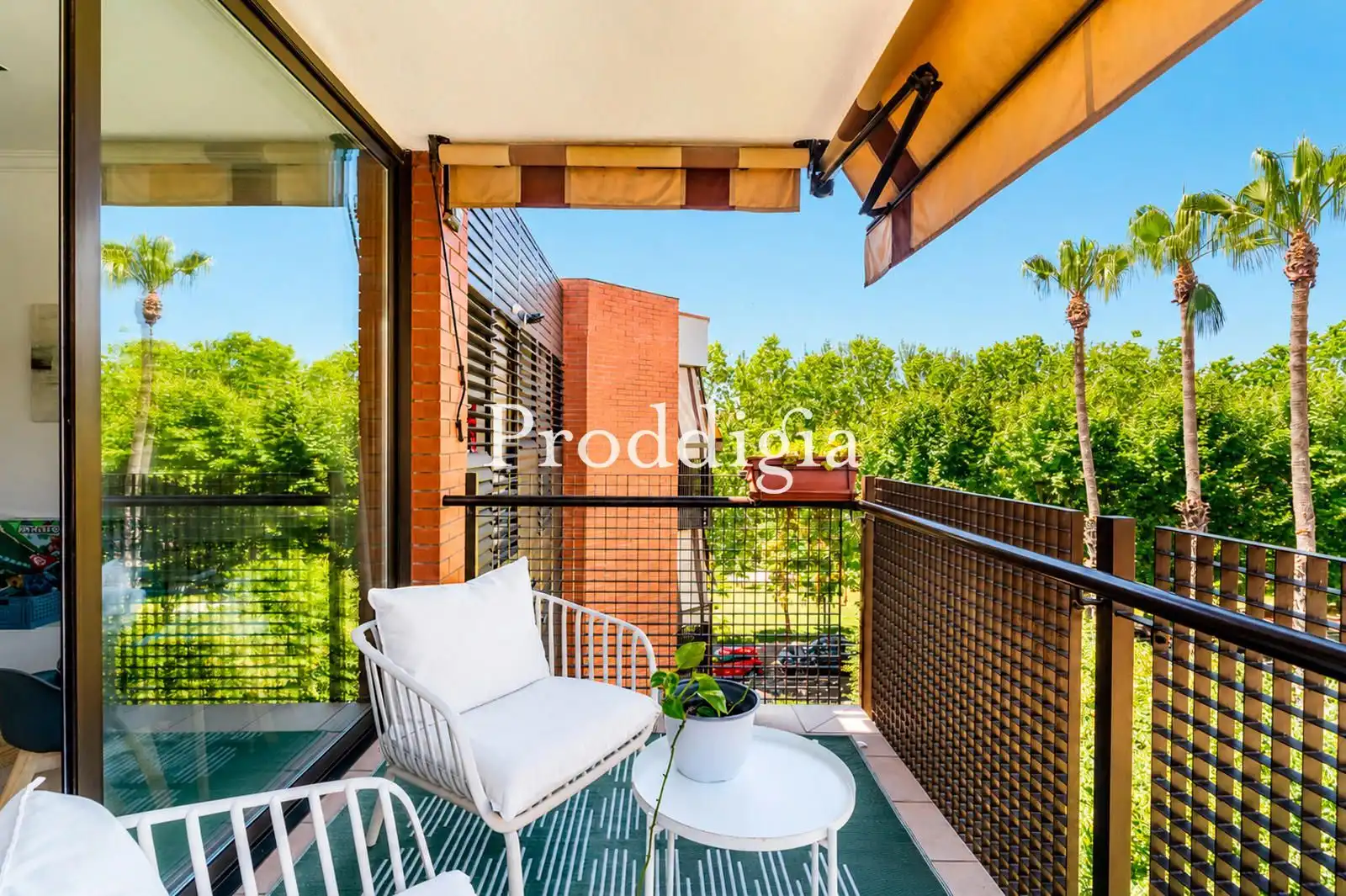 Balcony of Flat for sale in Sant Cugat del Vallès  with Air Conditioner, Heating and Terrace