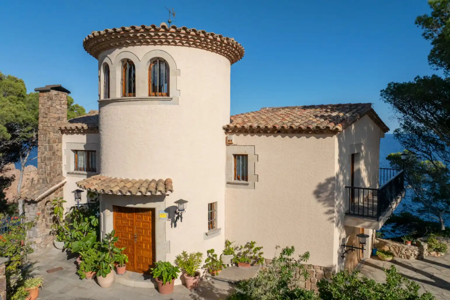 Vista exterior de Casa o chalet en venta en Palafrugell con Aire acondicionado, Calefacción y Jardín privado