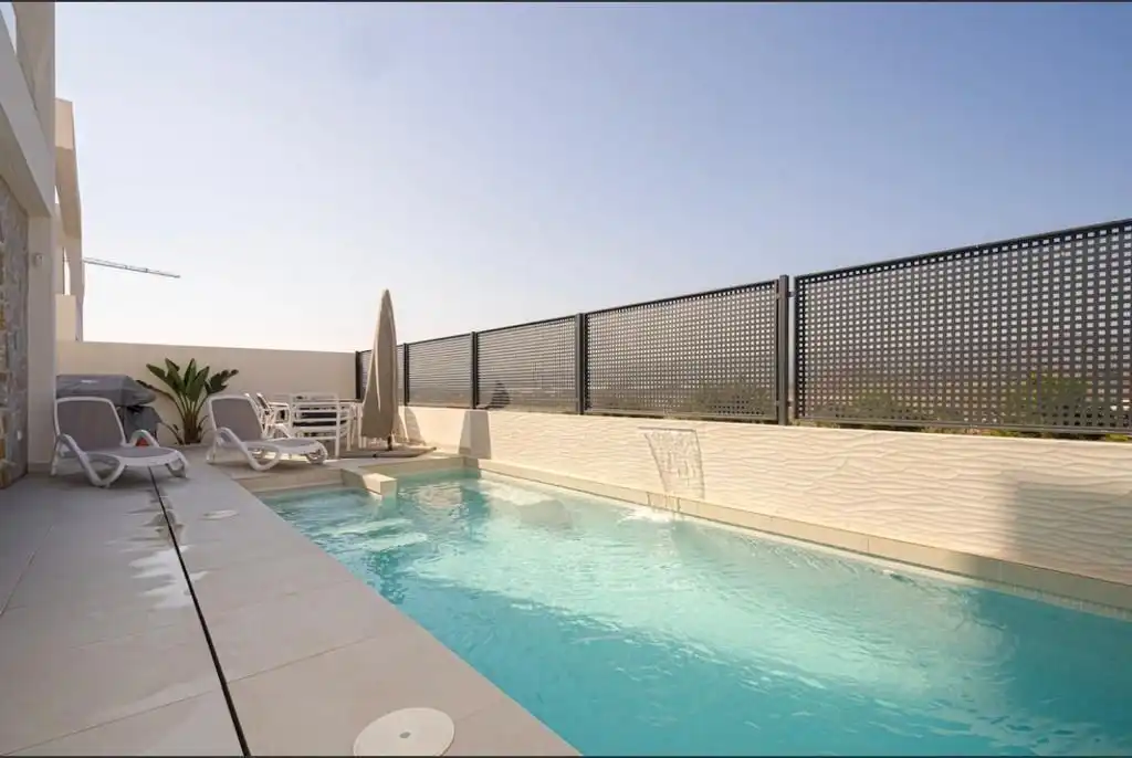 Piscina de Casa o chalet de alquiler en Águilas con Aire acondicionado, Calefacción y Terraza