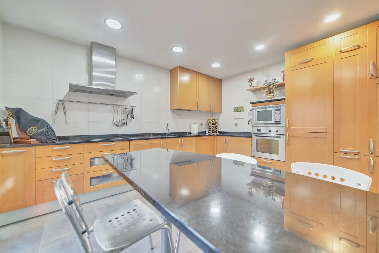 Kitchen of Detached homes for sale in Enériz / Eneritz  with Heating, Private garden and Parquet flooring