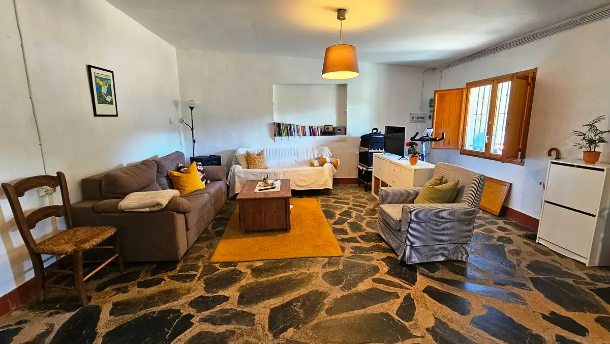 Sala de estar de Casa o chalet en venta en Puerto Moral con Jardín privado, Terraza y Trastero