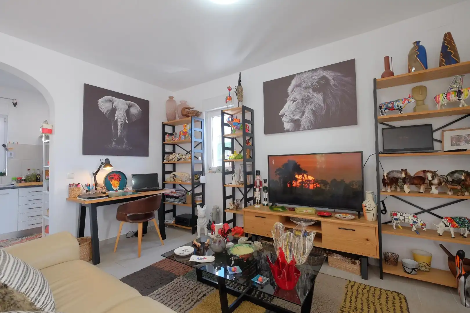 Sala d'estar de Casa o xalet en venda en Alcalalí amb Aire condicionat, Calefacció i Jardí privat