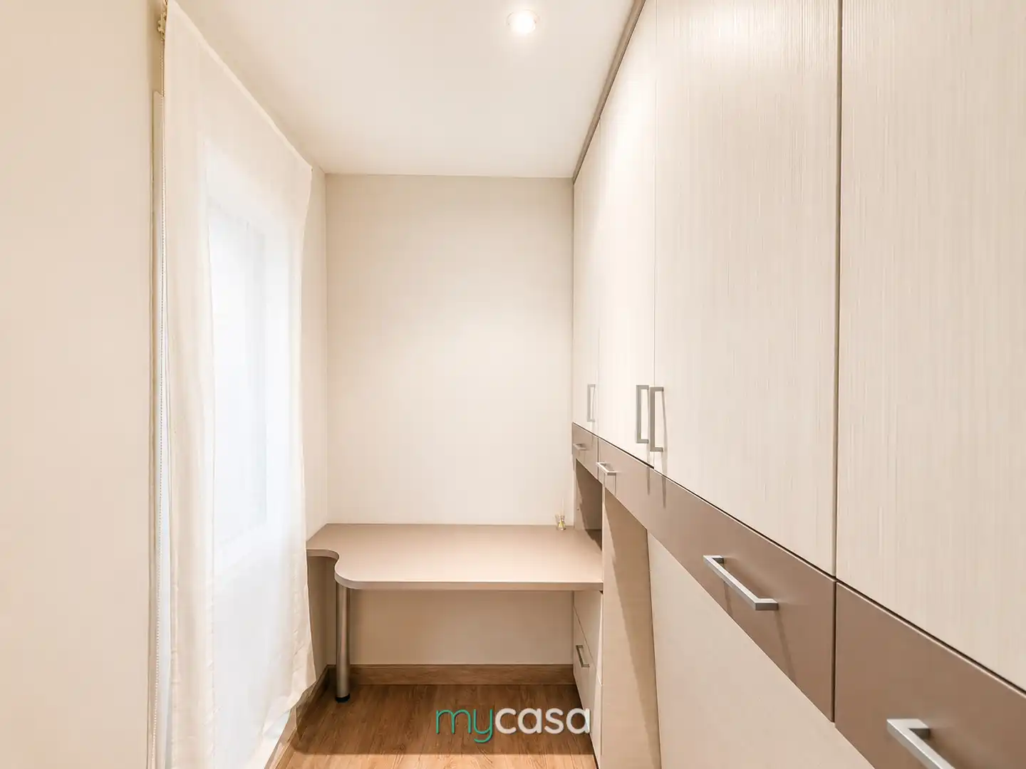 Bedroom of Flat for sale in Badalona  with Air Conditioner, Heating and Parquet flooring