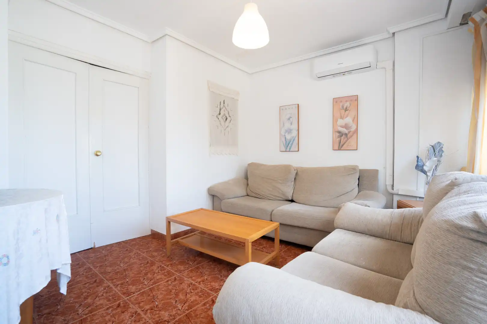 Sala de estar de Piso en venta en Valencia con Aire acondicionado, Calefacción y Jardín privado