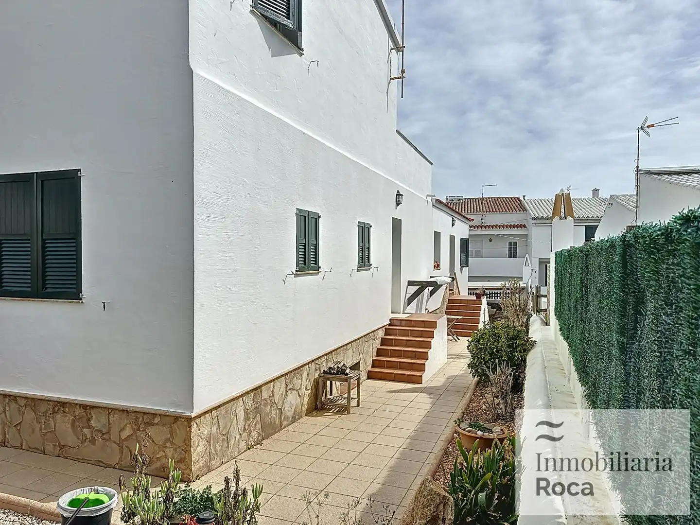 Exterior view of Houses for sale in Es Mercadal  with Air Conditioner, Heating and Private garden