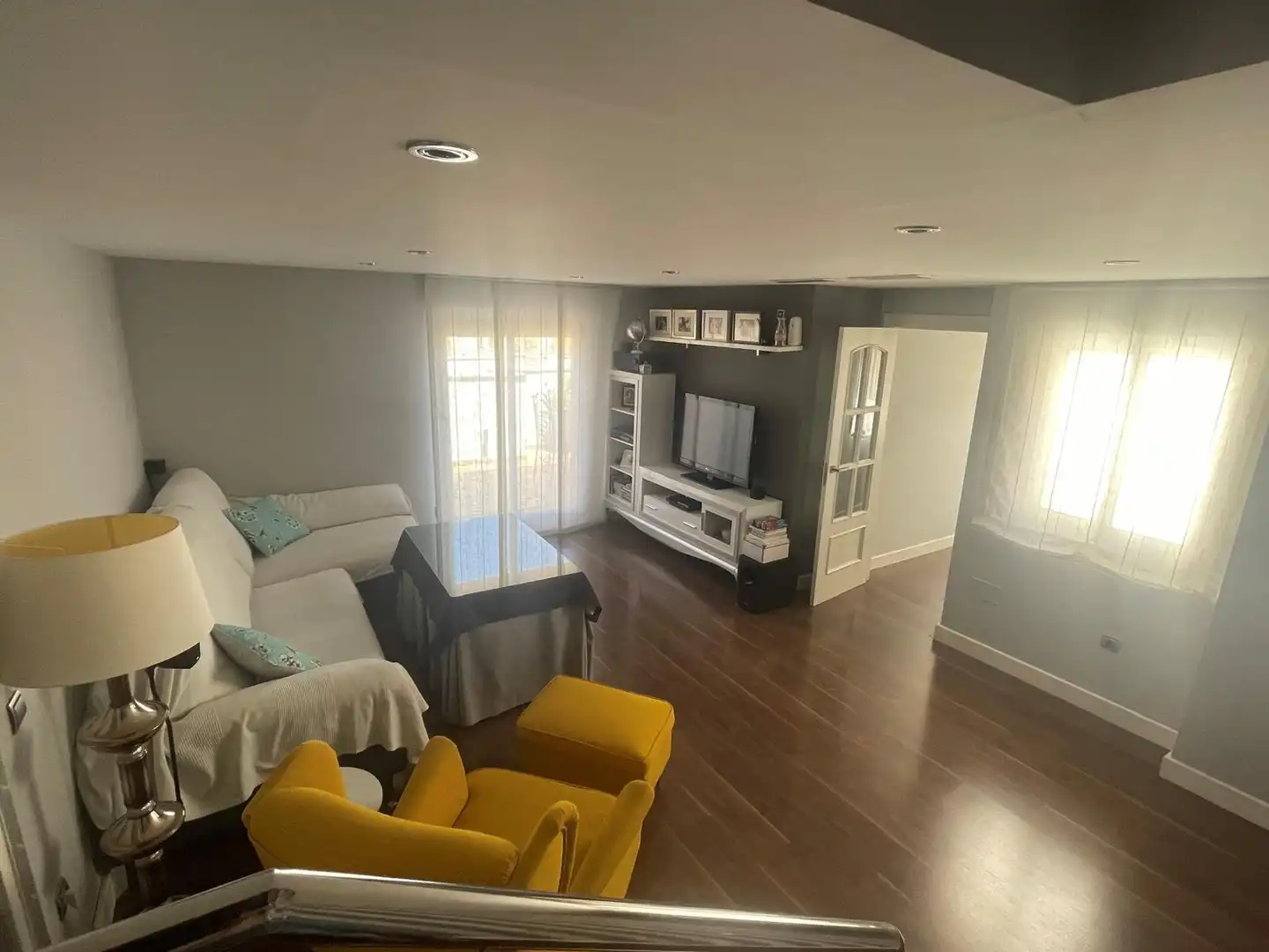 Sala de estar de Ático de alquiler en Albox con Terraza