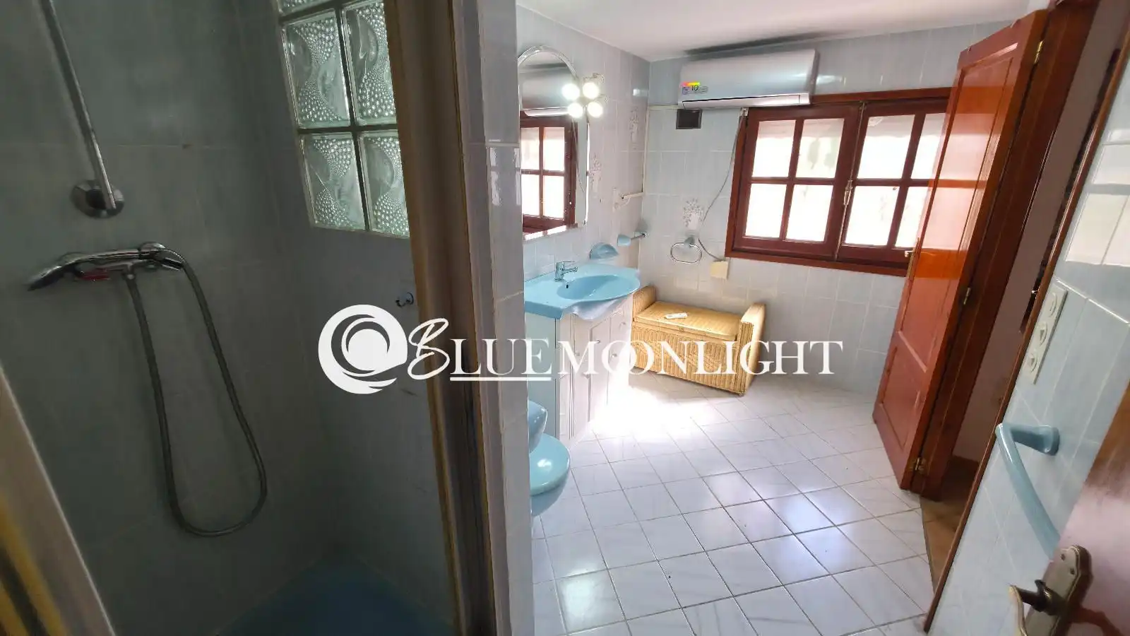 Baño de Casa adosada en venta en Peñíscola / Peníscola con Calefacción, Jardín privado y Terraza