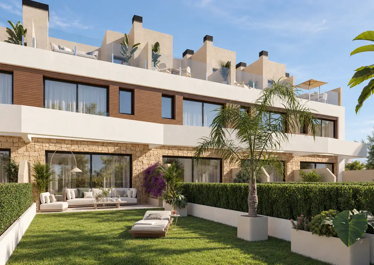 Maison mitoyenne avec piscine à vendre à Pueblo Español - Coveta Fumá, imagen 3