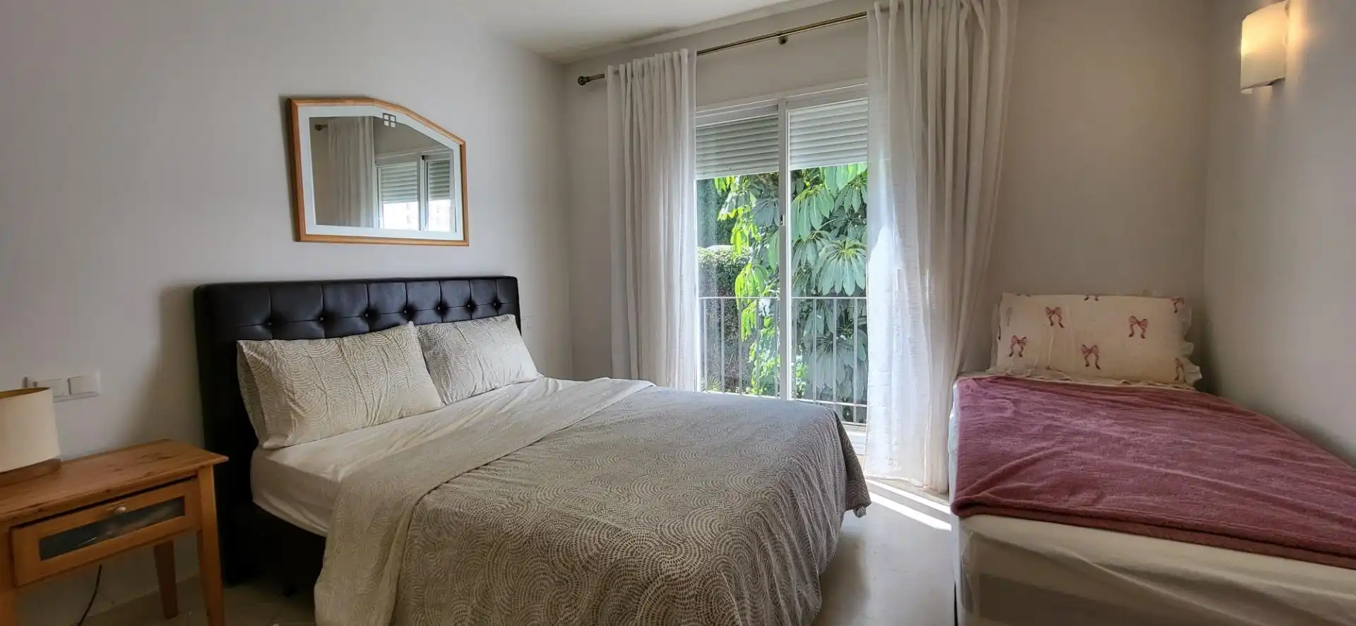 Bedroom of Apartments for rent in Benahavís  with Air Conditioner, Heating and Private garden