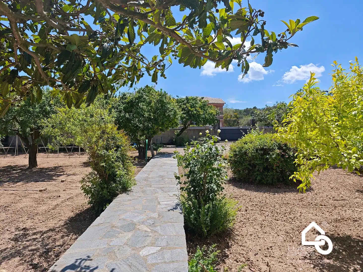 Jardí de Casa o xalet en venda en La Llacuna amb Calefacció, Jardí privat i Terrassa
