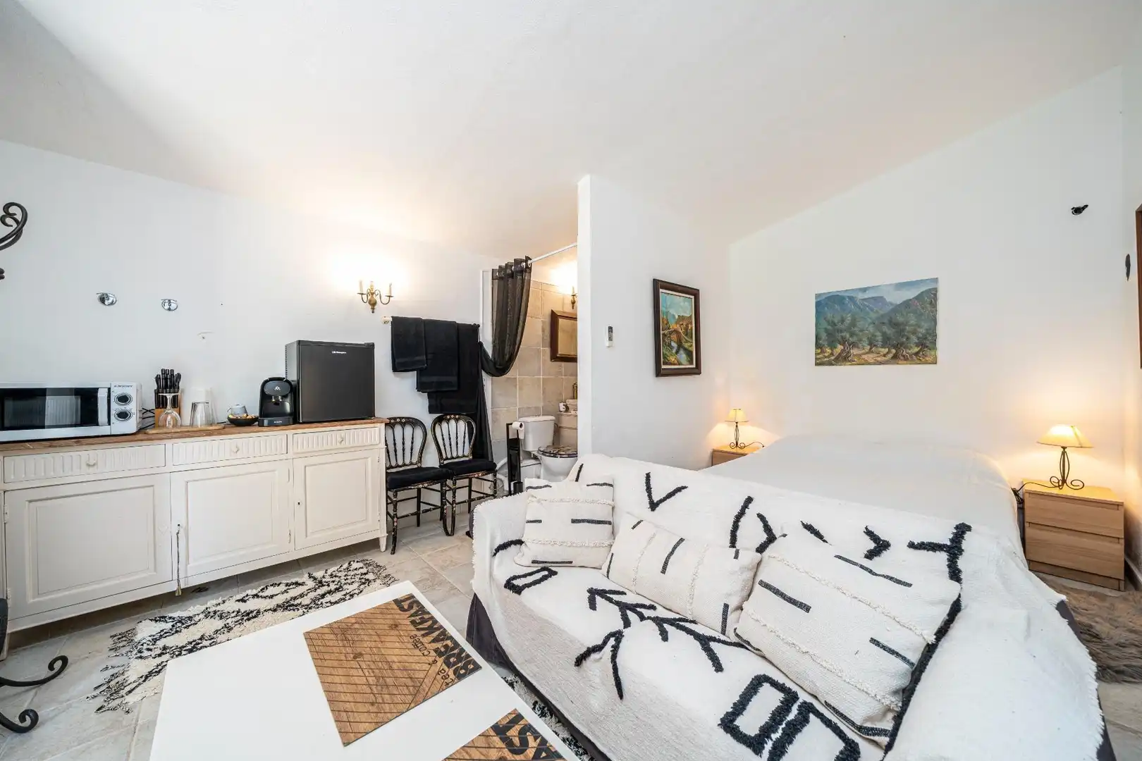 Habitación de Finca rústica en venta en Algaida con Aire acondicionado, Calefacción y Jardín privado