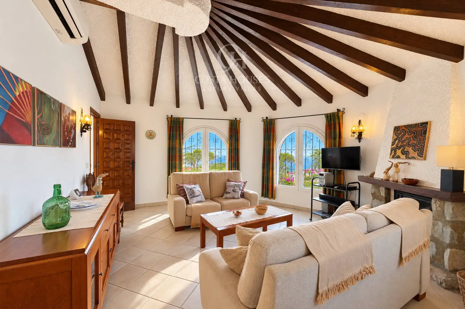 Sala de estar de Casa o chalet en venta en Portichol - Balcón al Mar