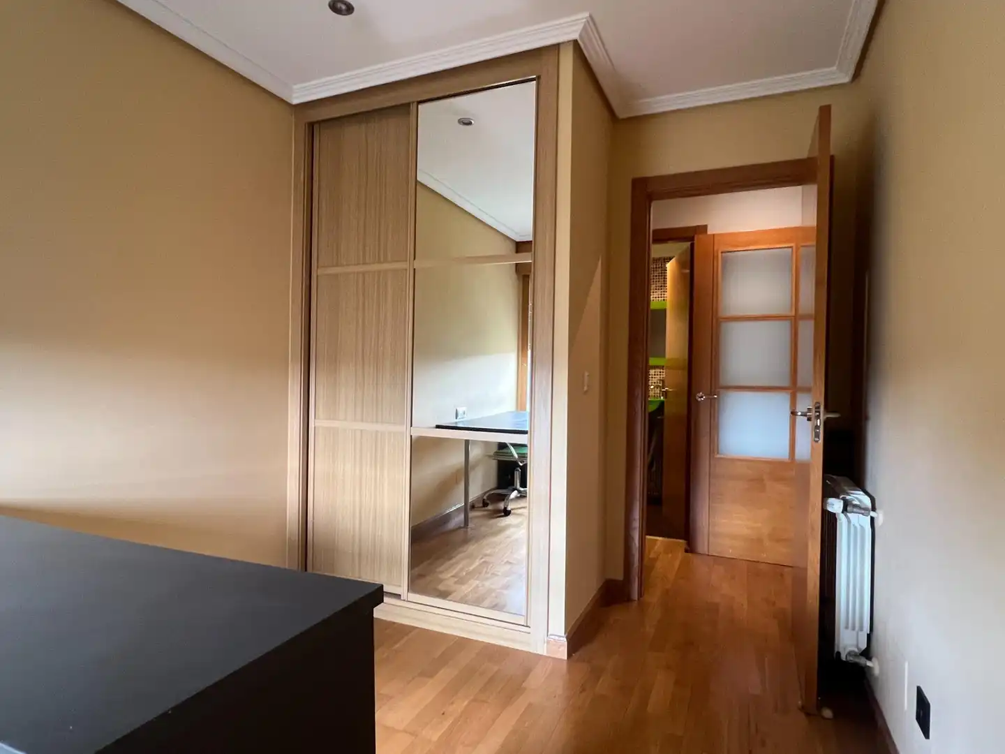 Schlafzimmer von Wohnung zur Miete in Cambre  mit Heizung, Abstellraum und Möbliert
